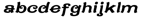 Caractere Doublet Italic Regular Font LOWERCASE