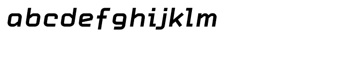 Carbon Bold Italic Font LOWERCASE