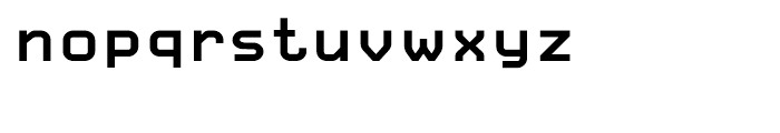 Carbon Bold Font LOWERCASE