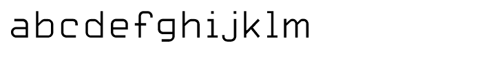 Carbon Thin Font LOWERCASE