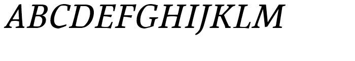 Cardamon Italic Font UPPERCASE