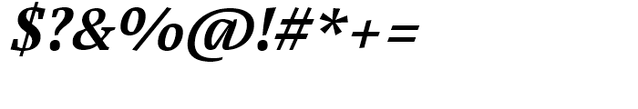 Cardamon Semibold Italic Font OTHER CHARS