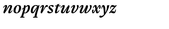 Cardamon Semibold Italic Font LOWERCASE