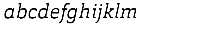Cargan Light Italic Font LOWERCASE