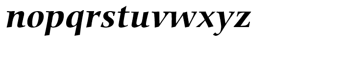 Carmina BT Bold Italic Font LOWERCASE