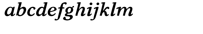 Carniola Bold Italic Font LOWERCASE