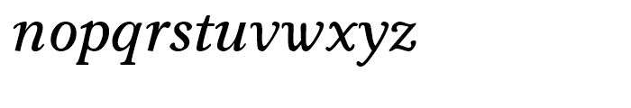 Carniola Semi Bold Italic Font LOWERCASE