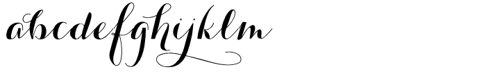 Carolyna Black Font LOWERCASE