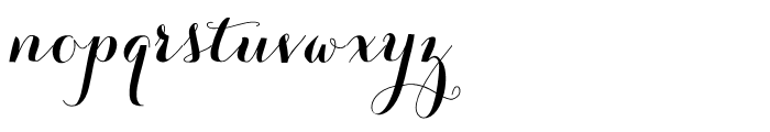 Carolyna Black Font LOWERCASE