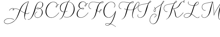 Carolyna Regular Font UPPERCASE