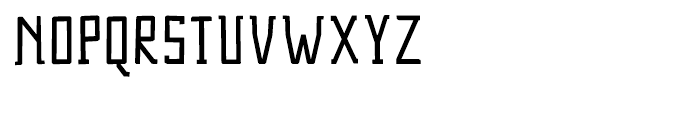 Carpenteria Regular Font UPPERCASE