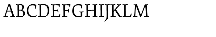 Cartier Book Regular Font UPPERCASE