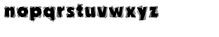 Carver Regular Font LOWERCASE