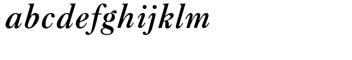 Caslon 540 BT Bold Italic Font LOWERCASE