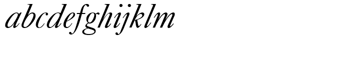 Caslon 540 BT Italic Font LOWERCASE