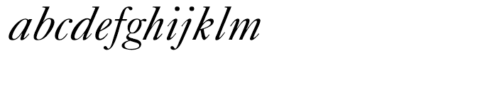 Caslon 540 Italic Font LOWERCASE
