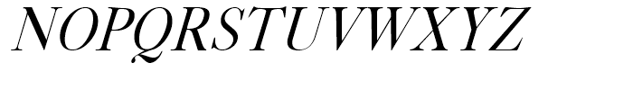 Caslon Classico Italic Font UPPERCASE