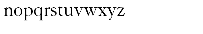 Caslon Classico Roman Font LOWERCASE