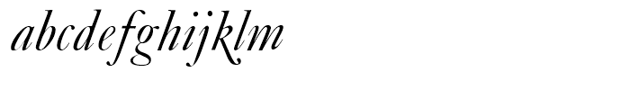 Caslon No337 Italic Font LOWERCASE