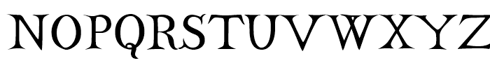 Castine Regular Font UPPERCASE