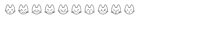 Cat Cat Cat Regular Font OTHER CHARS