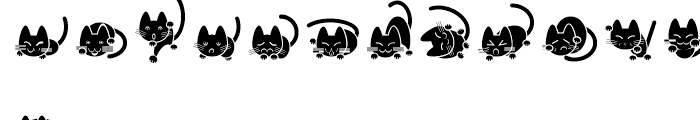 Cat Cat Cat Regular Font UPPERCASE