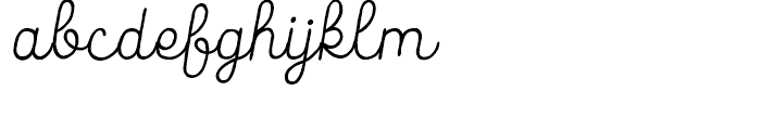 Catalina Script Italic Font LOWERCASE