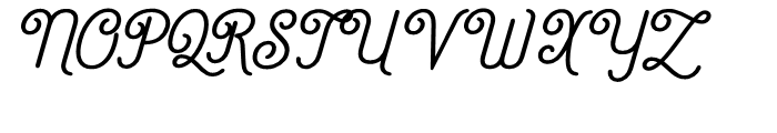 Catfish SemiBold Font UPPERCASE