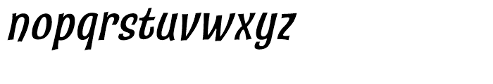 Catseye Medium Italic Font LOWERCASE