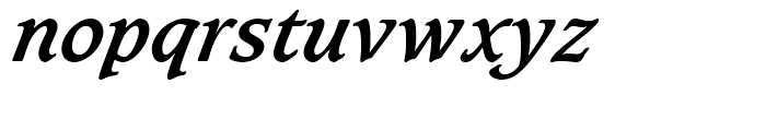 Caxton Bold Italic Font LOWERCASE