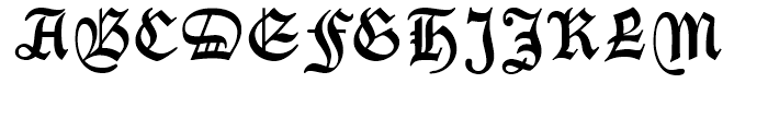 Caxtonian Black Regular Font UPPERCASE