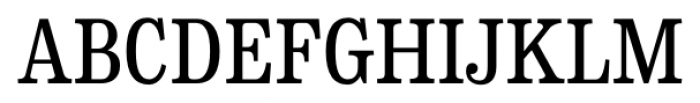 CA Normal Serif Regular Font UPPERCASE
