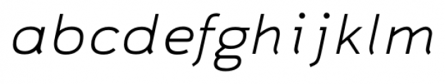 CA ZaracusaWideLight Rg Wide Light Italic Font LOWERCASE