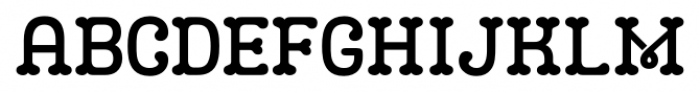 CAMO Regular Font UPPERCASE