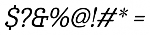 Cabrito Cond Medium Italic Font OTHER CHARS