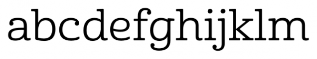 Cabrito Ext Regular Font LOWERCASE