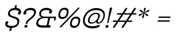 Cabrito Inverto Ext Medium Italic Font OTHER CHARS