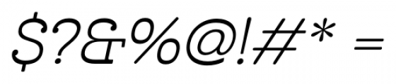Cabrito Inverto Ext Regular Italic Font OTHER CHARS