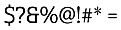 Cabrito Semi Condensed Medium Font OTHER CHARS