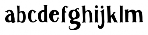 Caitiff Regular Font LOWERCASE