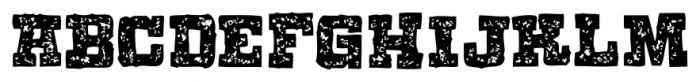Calaboose Doggery Font LOWERCASE