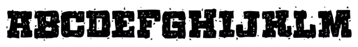 Calaboose Scamp Font LOWERCASE