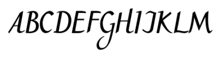 Calligraphic Griffo Regular Font UPPERCASE