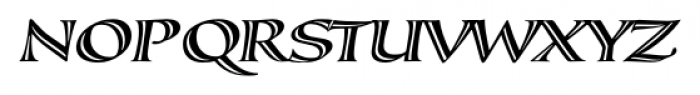 Calligraphica  SX Italic Font UPPERCASE