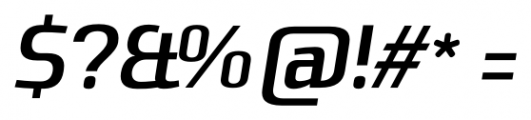 Cambirela Bold Italic Font OTHER CHARS
