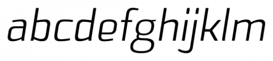 Cambirela Regular Italic Font LOWERCASE