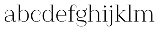 Camila Regular Font LOWERCASE