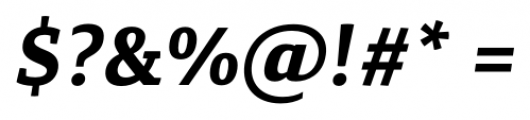 Canberra FY Bold Italic Font OTHER CHARS