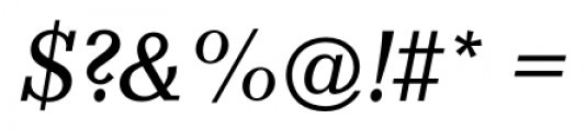 Candela Italic Font OTHER CHARS