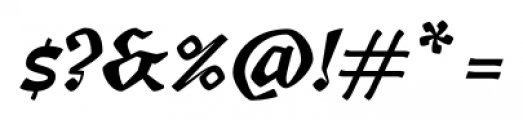 Canilari Bold Italic Std Font OTHER CHARS